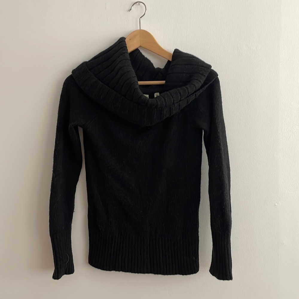 ALC Cowl Neck Merino Wool Sweater